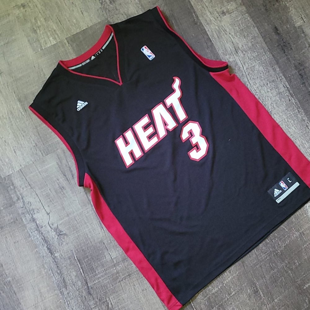Adidas Miami Heat Dwyane Wade Jersey